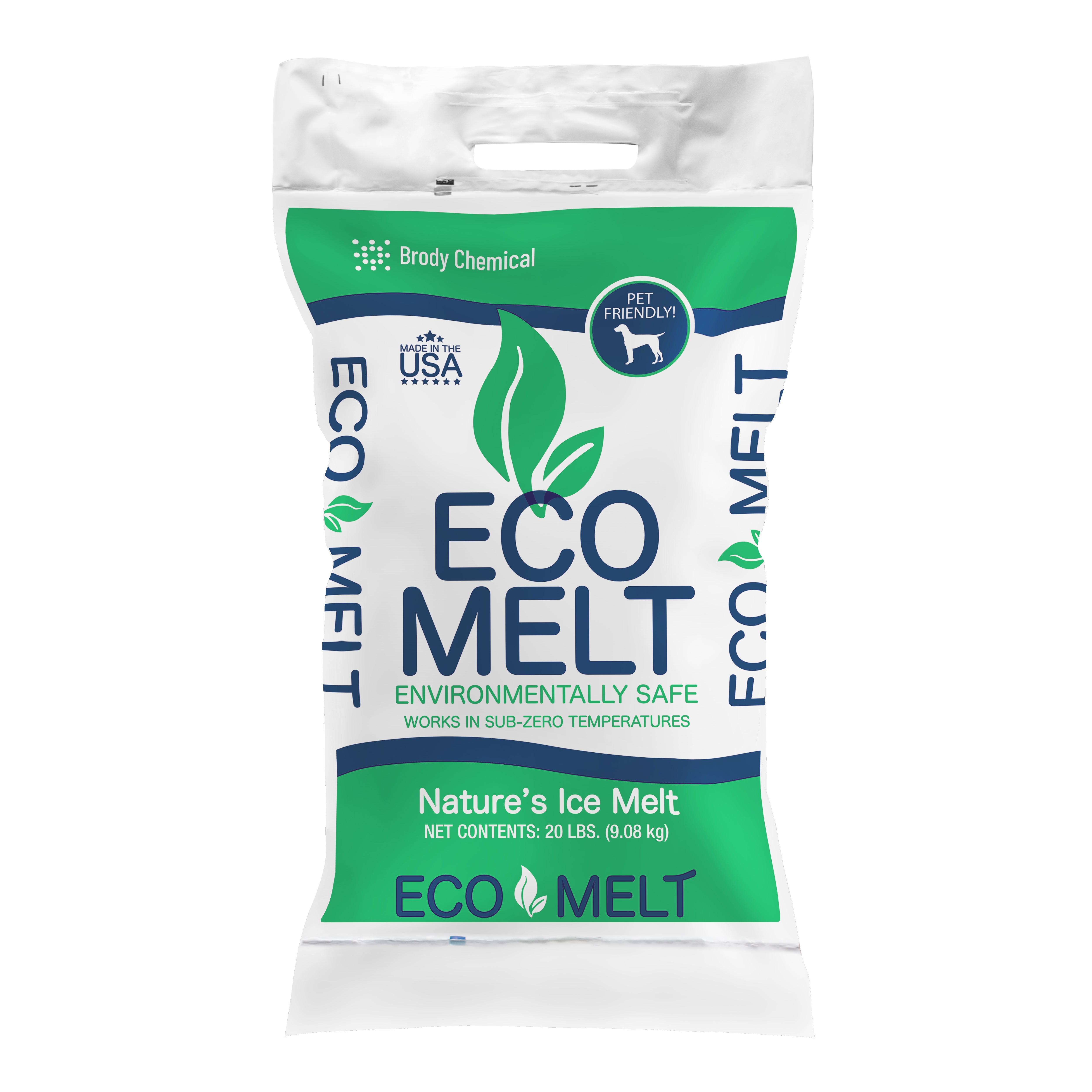 Eco Ice Melt agent - quick solution from Brody Chemical