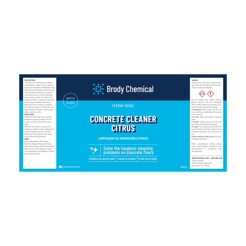 CONCRETE CLEANER CITRUS