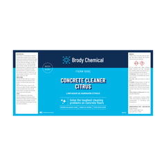 CONCRETE CLEANER CITRUS