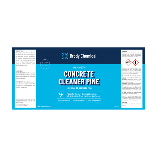 CONCRETE CLEANER PINE