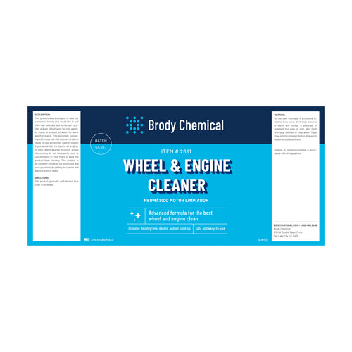 WHEEL AND ENGINE CLEANER