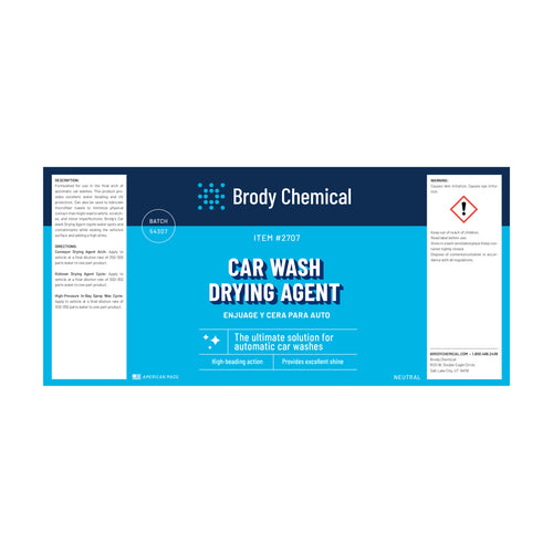 CAR WASH DRYING AGENT