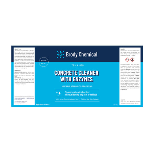 CONCRETE CLEANER w/ENZYMES