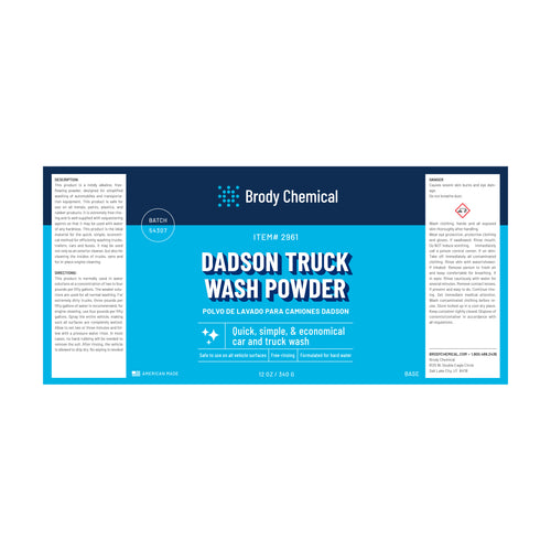 DADSON TRUCK WASH POWDER