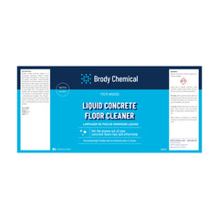 LIQUID CONCRETE FLOOR CLEANER