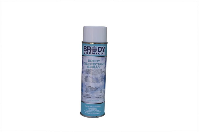Bottle of Brody Chemical's Disinfectant Spray product