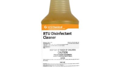1 quart bottle of Brody Chemical RTU Disinfectant cleaner